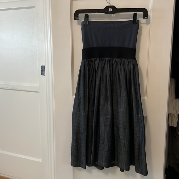 Theory Strapless Eden Greece Dress X-Small - Picture 3 of 7